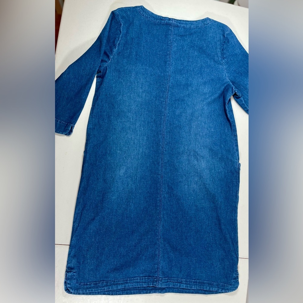 J. Jill Blue Denim Dress - Picture 12 of 16